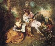 Scale of Love, Jean-Antoine Watteau